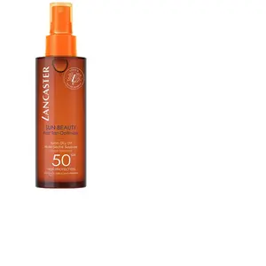 Comparateur de prix : Lancaster Huile Sèche Soyeuse Accélératrice de Bronzage Spray Spf50 - Sun Beauty