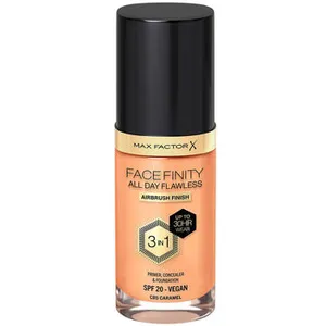 Comparateur de prix : Max Factor Base, correcteur et fond de teint Facefinity 3IN1 #85-caramel