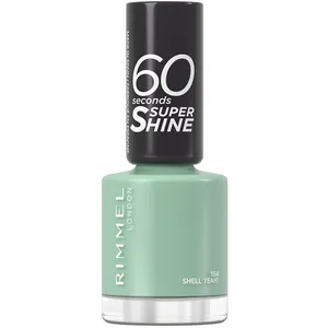 Comparateur de prix : Rimmel 60 Seconds Super Shine vernis à ongles teinte 154 Shell Yeah 8 ml
