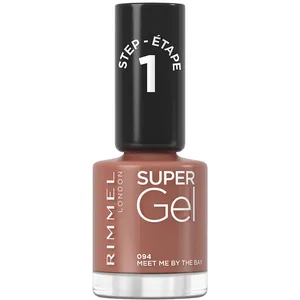 Vernis à Ongles - Rimmel Londres - 094 Meet Me By The Bay - Couleur marron - Rose - Blanc pas cher