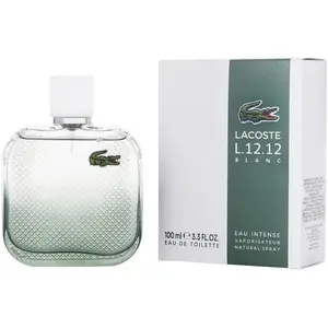 Lacoste L.12.12 Blanc Eau Intense - Lacoste Eau De Toilette Spray 100 ml pas cher