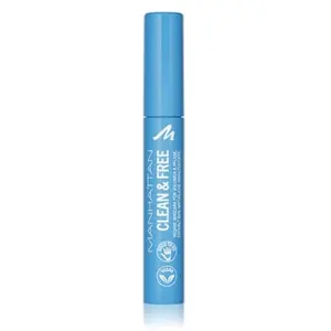 Manhattan Clean & Free Mascara Fb. 1010N Black Waterproof Nourrissant Mascara Vegan 7 ml pas cher