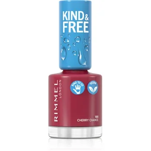 Rimmel Kind & Free vernis à ongles teinte 166 Cherry Chance 8 ml pas cher