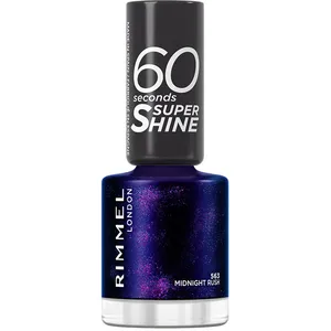 Rimmel London Vernis à ongles 60 Seconds Super Shine #563-rush de minuit pas cher