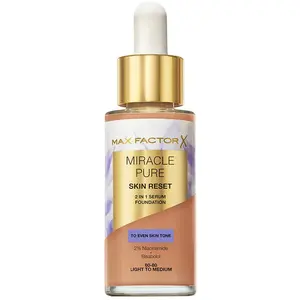 Comparateur de prix : Max Factor Miracle Pure Base Sérum teinte 60-80 Light To Medium 30 ml