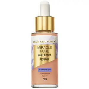 Comparateur de prix : Max Factor Miracle Pure Base Sérum teinte 40-60 Light 30 ml