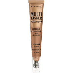 Comparateur de prix : Rimmel Multi-Tasker Wake Me Up Concealer & Foundation - 90 - Toffee, 20ml