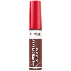 Rimmel Thrill Seeker Glassy Gloss brillant à lèvres volumisant teinte 800 Chocolate Glaze 10 ml pas cher