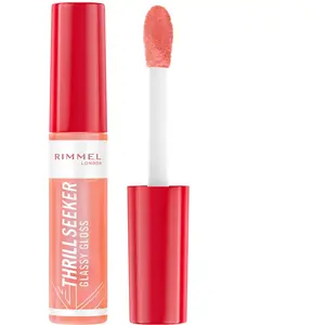 Comparateur de prix : Rimmel London Thrill Seeker Glassy Lip Gloss 10ml (Various Shades) - 250 Peachy Vibes