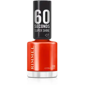 Rimmel 60 Seconds Super Shine vernis à ongles teinte 106 Citrus Me 8 m... pas cher