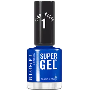 Comparateur de prix : Rimmel London Vernis à ongles Super Gel #100-Cobalt Heaven