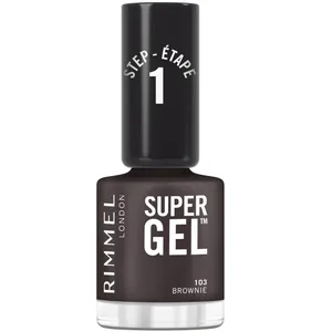 Rimmel London - SUPERGEL Vernis à ongles 12 ml Noir female pas cher