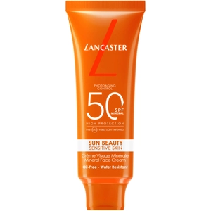Lancaster Sun Beauty crème minérale visage peau sensible SPF50 30 ml pas cher