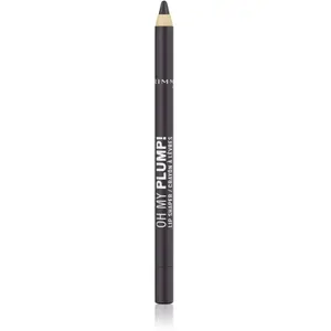 Rimmel London - Oh My Plump! Crayon à lèvres 1.2 g Noir unisex pas cher