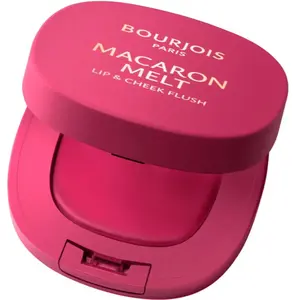 Bourjois Macaron Melt Lip & Cheek Flush blush 2 en 1 teinte 02 Honey Nougat 5 g pas cher