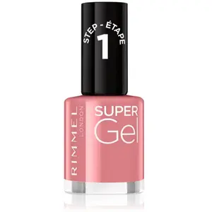 Rimmel Super Gel Vernis à ongles Pop Princess Rose, 12 ml (1 pièce)