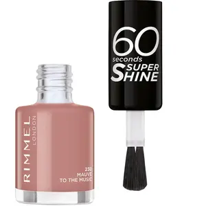 Rimmel 60 Seconds Super Shine Vernis à ongles - 230 Mauve To The Music pas cher