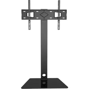 Carrefour Support Tv Sur Pied - Pstvs029 - Noir Poss - Le Support Tv pas cher
