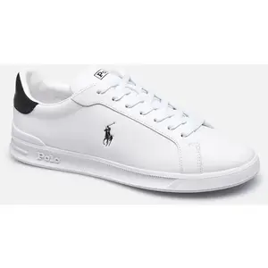 Ralph Lauren Heritage Court Ii Mens White / Black Trainers EU 40 pas cher
