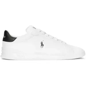 Ralph Lauren Heritage Court Ii Mens White / Black Trainers EU 44 pas cher