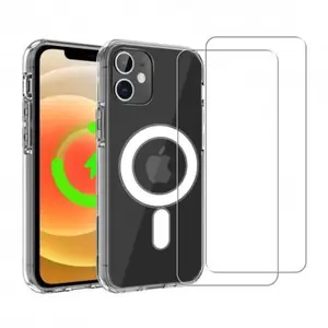 Comparateur de prix : EVETANE Coque iPhone 12/ iPhone 12 Pro et 2 écrans de protection - TPU - Transparente