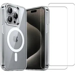 Comparateur de prix : EVETANE Coque iPhone 16 Pro Max et 2 écrans de protection - TPU - Transparent