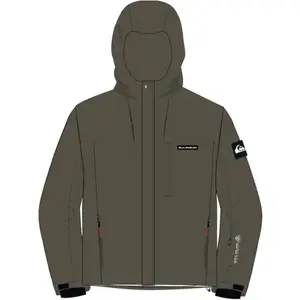 Quiksilver - Overcast Gore-Tex Jk - Veste ski homme Grape Leaf - L pas cher