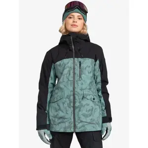 Roxy - Stated Jkt - Veste ski femme Lily Pad Sketch Book - M pas cher