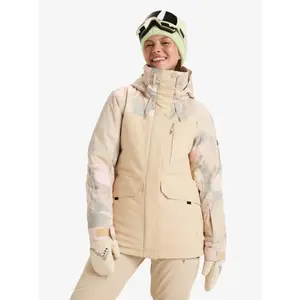 Roxy DAWNRAE Parka 2025 Pebble Swirl Veste parka Taille L pas cher