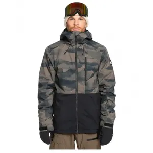 Quiksilver Mission Printed Block JK Jacket, Mountain Spray Canteen, XXL Men's pas cher