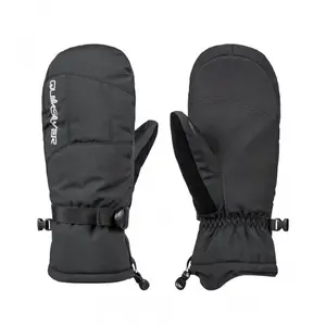 Comparateur de prix : Quiksilver Mission Mitt - Moufles homme True Black S