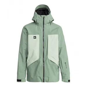 Veste à capuche Quiksilver Forever Stretch GORE-TEX vert pur blanc - M