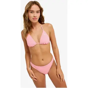 Haut de bikini Roxy Solid Essentials rose femme - M pas cher