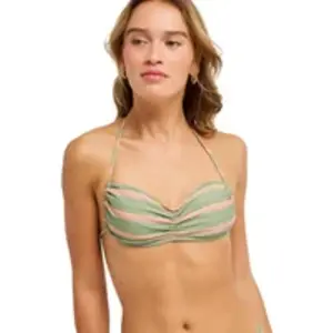 Haut de maillot de bain femme Roxy Ocean Dreamer Vert L ERJX305656-GLD3 pas cher