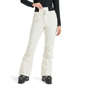 Roxy Pantalon de Snow Rising High Pant Femme Blanc XL