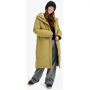 Comparateur de prix : Veste à capuche Roxy Ellie beige ocre femme - M