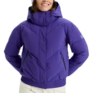 Veste à capuche Roxy Snow Shimmer violette femme - M pas cher