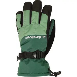 Quiksilver - Mission Glove - Gants ski homme Trekking Green - L pas cher