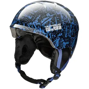 Quiksilver Slush Sport Helmet Garçon, Rock and Roll True Black, L/XL pas cher