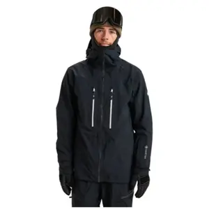 Comparateur de prix : Veste à capuche Quiksilver Pro Path Stretch GORE TEX noire - S