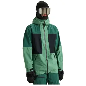 Veste à capuche Quiksilver Forever Stretch GORE-TEX vert noir - S pas cher