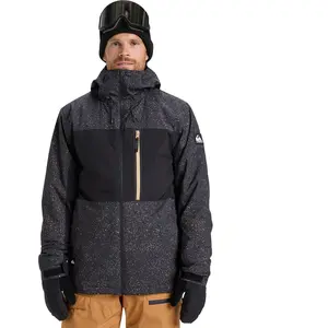 Quiksilver Veste de Snow Sycamore Printed Jacket Noir L pas cher