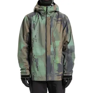 Comparateur de prix : QUIKSILVER Veste muldrow 20k homme M -  GND1_BLOOMFADE DARK IVY