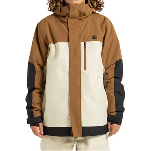 Comparateur de prix : Veste à capuche DC Shoes Defiant 10K marron blanc - M