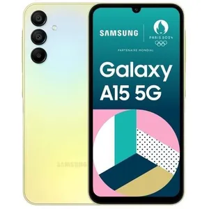 SAMSUNG Galaxy A15 5G Smartphone 128Go Lime (2024) - - E pas cher