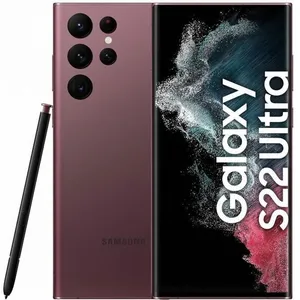 SAMSUNG Galaxy S22 Ultra 5G 128 Go Bordeaux - - Excellen pas cher