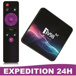 Comparateur de prix : ZISONIX TV98 Android 12.1 TV Box, 2 Go De RAM 16 Go De ROM, Allwinner-...
