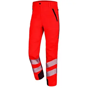 Comparateur de prix : CEPOVETT Pantalon Stretch Ete Fluo Safe Rouge Fluo/dark Blue 4xl - Fr(64-66)