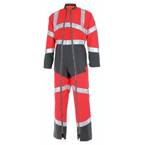 CEPOVETT Combinaison 2 zip safe xp 200 - 300 g entre 1 et 3 combinaison t6 polyester / coton 1 pièce(s) combinaison 2 zip safe xp rouge/gris t6 gris / rouge -Vendu paramazon