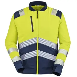 Comparateur de prix : CEPOVETT Blouson haute visibilité teddy alpilles entre 4 et 6 s 100 - 200 g polyester blouson 1 pièce(s) blouson teddy alpilles manches amovibles jaune/bleu ts